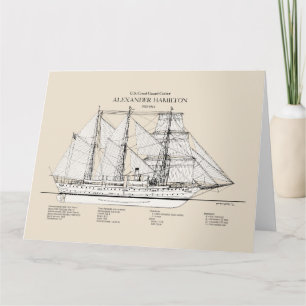 USCGC Alexander Hamilton wix-272 - SBD Tack Kort
