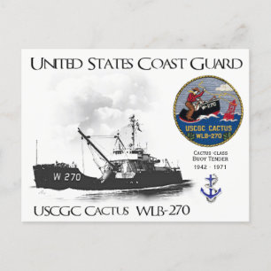 USCGC CACTUS WLB-270 BUOY ANBUD VYKORT