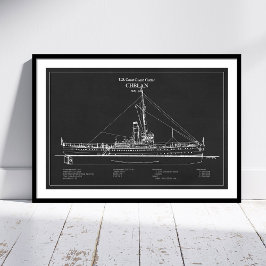 USCGC Chelan - ABD Fototryck