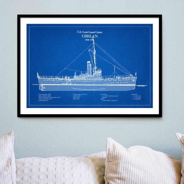 USCGC Chelan - ABD Poster (Skapare uppladdad)
