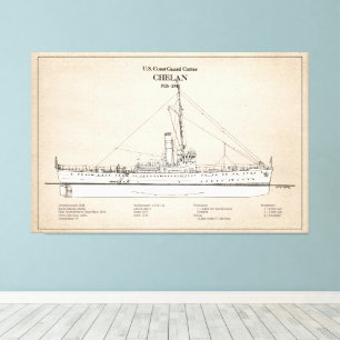 USCGC Chelan - SBD Canvastryck