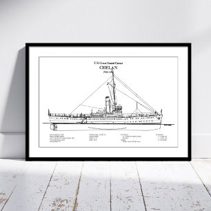 USCGC Chelan - SBD Fototryck