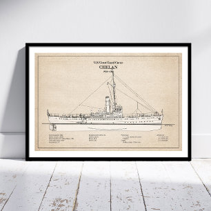 USCGC Chelan - SBD Fototryck