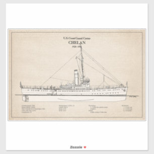 USCGC Chelan - SBD Klistermärken