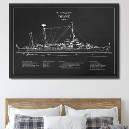 USCGC Duane wpg-33 - PD Fototryck