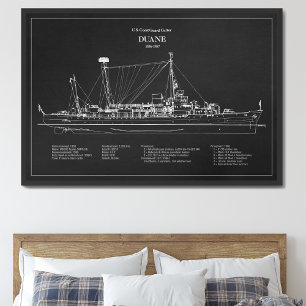 USCGC Duane wpg-33 - PD Fototryck