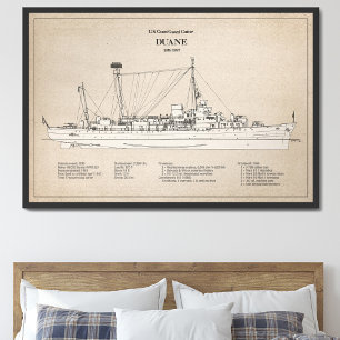 USCGC Duane wpg-33 - SBD Fototryck