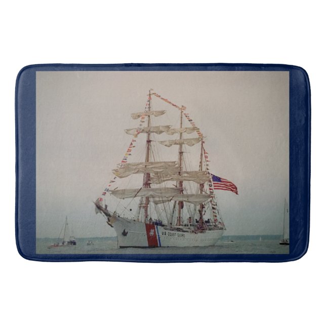 USCGC Eagle Kusten Guard-Frakten Badrumsmatta (Framsidan)