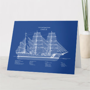 USCGC Eagle wix-327 - ABD Tack Kort