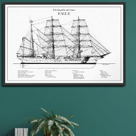USCGC Eagle wix-327 - BD Fototryck
