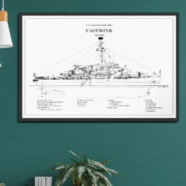USCGC Eastwind wagb-279 - BD Fototryck