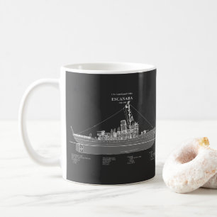 USCGC Escanaba wpc-77 - PD Kaffemugg