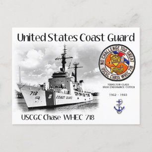 USCGC-KASE WHEC 718 CUTTER VYKORT