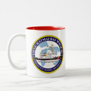 USCGC Katmai Bay WTCB 101 Två-Tonad Mugg