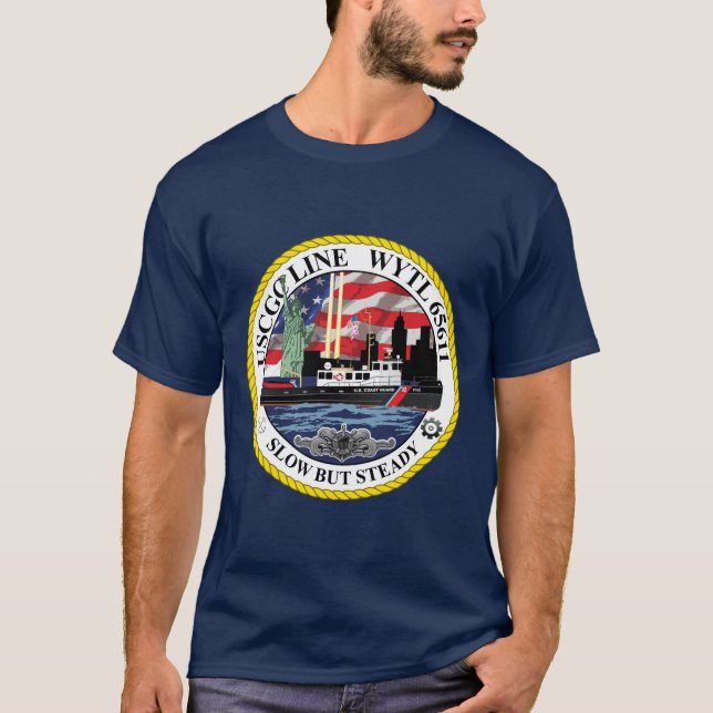 USCGC LINE WYTL 65611 T SHIRT (Framsida)