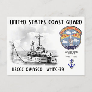 USCGC OWASCO WHEC-39 CUTTER VYKORT