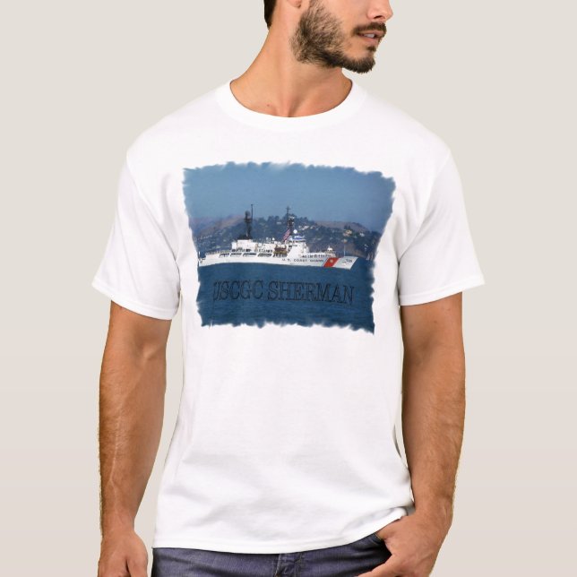 USCGC Sherman Tee (Framsida)