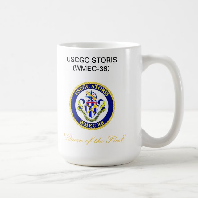 USCGC STORIS (WMEC-38) "drottning av den hastiga" Kaffemugg (Höger)
