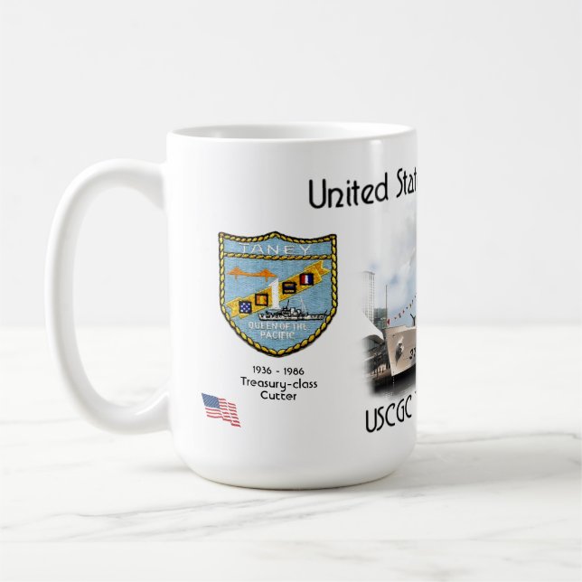 USCGC Taney WHEC-37 Kaffemugg (Vänster)