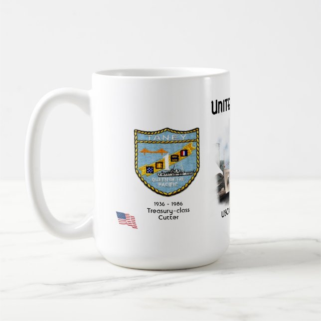 USCGC Taney WHEC-37 Kaffemugg (Vänster)