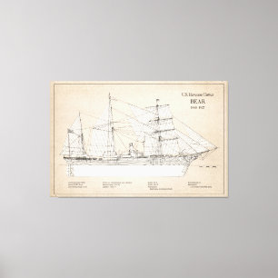 USCGRC USRC Bear - SBD Canvastryck