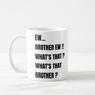 Usch Bror usch vad är det? meme Kaffemugg