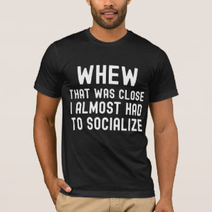 Usch det var på håret jag nästan blev tvungen att t shirt