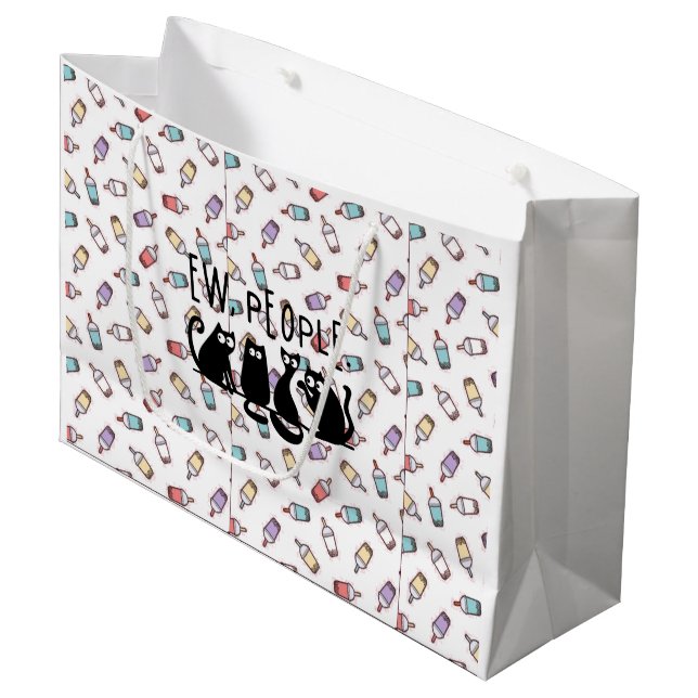 Uscha människor roliga svarta katter  (Framsidan Vinklad)