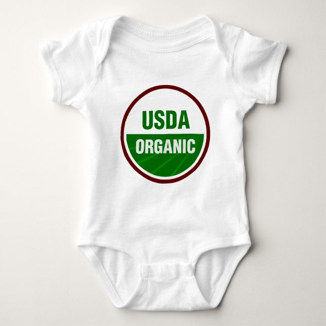 USDA Organic-certifikat T-shirt (Framsida)