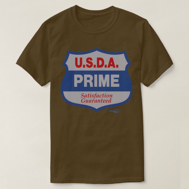 USDA Prime T Shirt (Design framsida)
