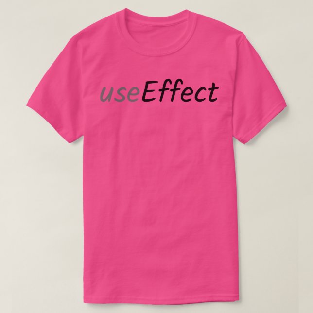 useEffect T Shirt (Design framsida)