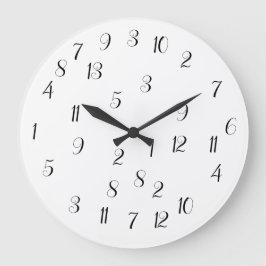 Useless Clock Stor Klocka