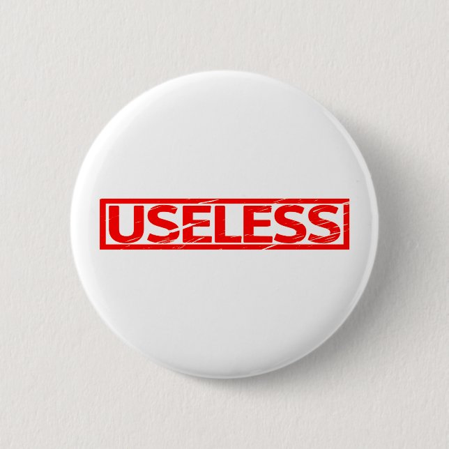 Useless Frimärke Knapp (Framsida)