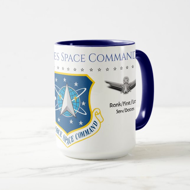 USF RYMDKOMMANDO MUGG (Framsida höger)