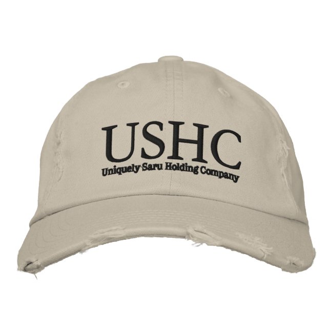 USHC Embroiderad Hat, alternativ apparatur, basstö Broderad Keps (Framsida)