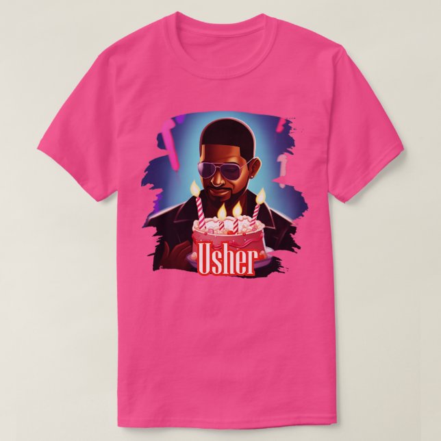Usher 3 t shirt (Design framsida)