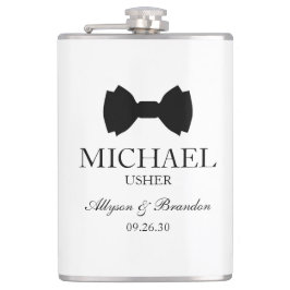 Usher Black Bow Tie Fickplunta