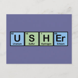 Usher gjord av Inslag Vykort