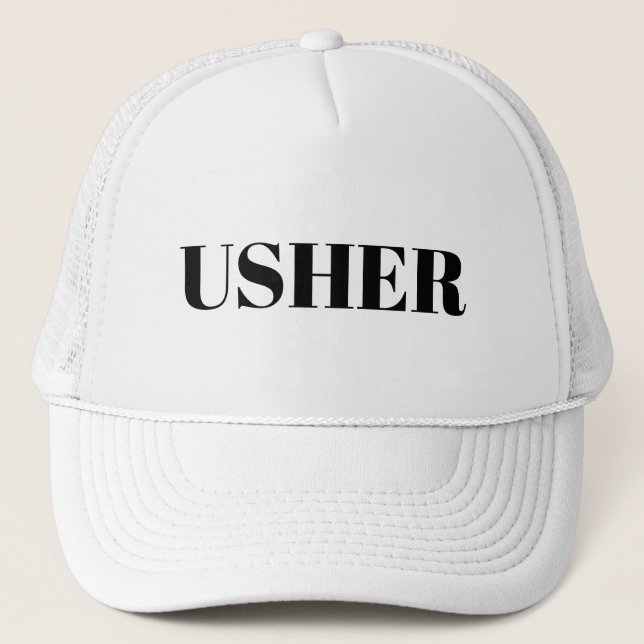 USHER HAT KEPS (Framsida)