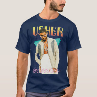 Usher Retro Aestthetic Fläkt Art Mugg T Shirt
