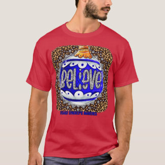 Usher Syndrome Awareness Tro Ornament Leopard T Shirt