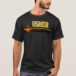 Usher Uniform för kristna kyrkan Gift Manar Wom T Shirt