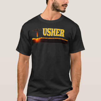 Usher Uniform för kristna kyrkan Gift Manar Wom T Shirt