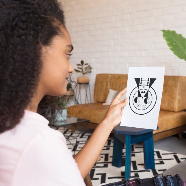 Ushi Ox Post-it - Geometric Zodiac Block (Skapare uppladdad)