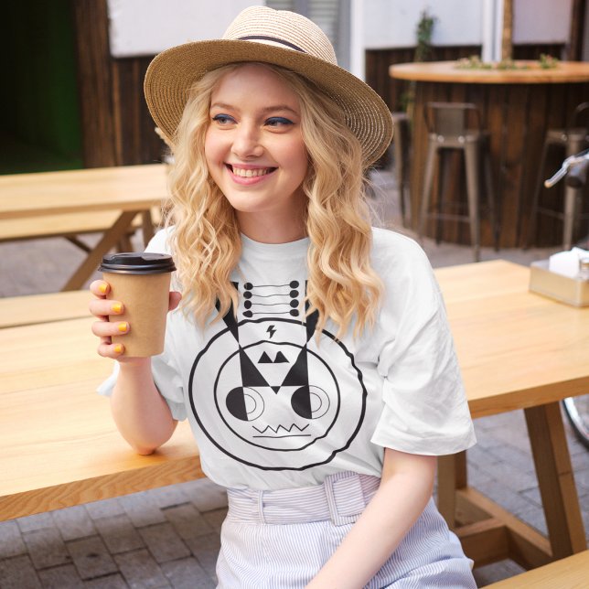 Ushi Zodiac Symbol - Geometric Ox för alla åldrar T Shirt (Skapare uppladdad)