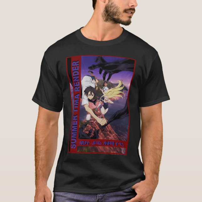 USHIO KOFUNE SUMMER TIMA RENDER-tRYQq T Shirt (Framsida)