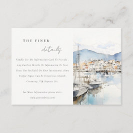 Ushuaia, Argentina Landscape Wedding Detail Tilläggskort