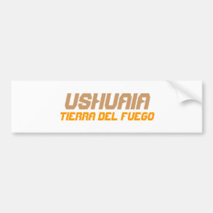 Ushuaia Argentina. Tierra Del Fuego Bildekal