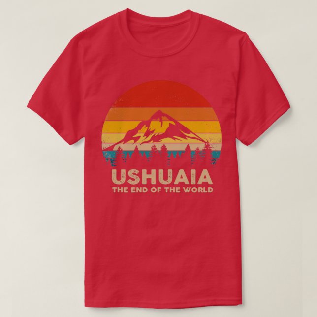 Ushuaia Resa Souvenir T Shirt (Design framsida)