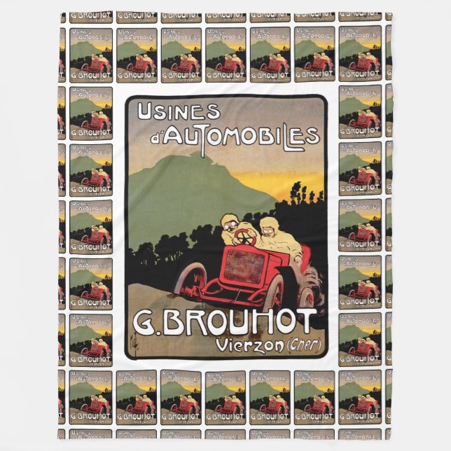 Usines d'Automobiles Fleecefilt (Framsidan)